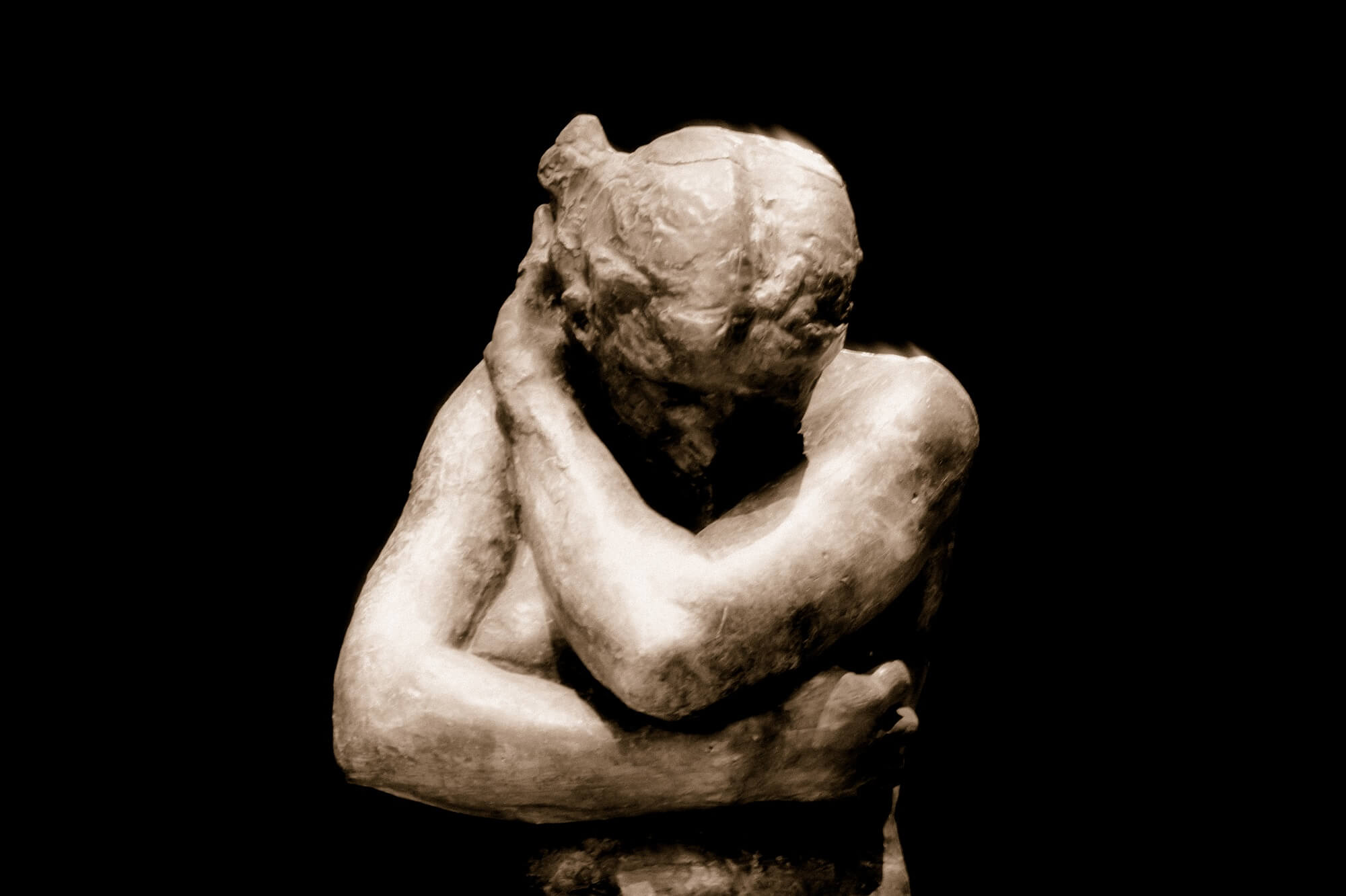 Een beeld van Rodin genaamd Eva.